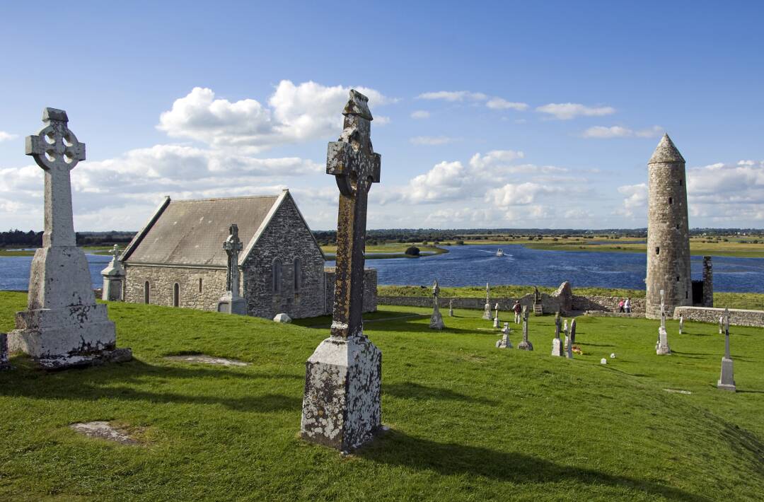 Clonmacnoise Monastery, ein echtes Eintauchen in die irische Geschichte