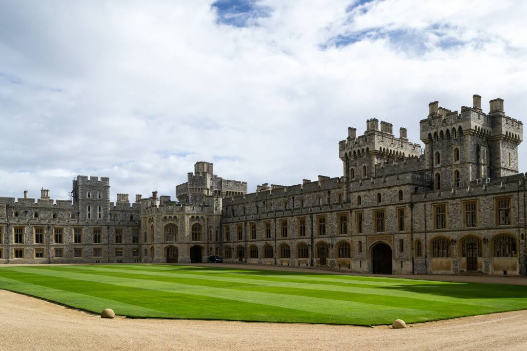 Windsor Castle, seit 900 Jahren k&ouml;niglicher Wohnsitz