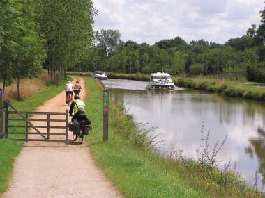 Der Canal von Nantes nach Brest - Richtung Nantes