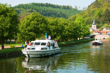 Der Rhein-Marne-Kanal Ostteil - Gebiet von Nancy