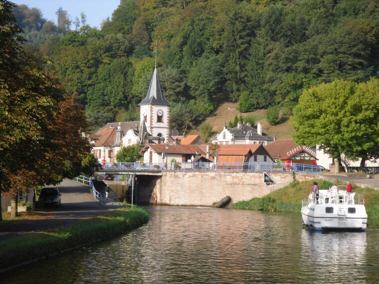 Der Canal de la Marne au Rhin - Richtung Nancy